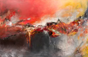 Déchirure en Rouge II