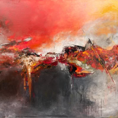 Déchirure en Rouge II